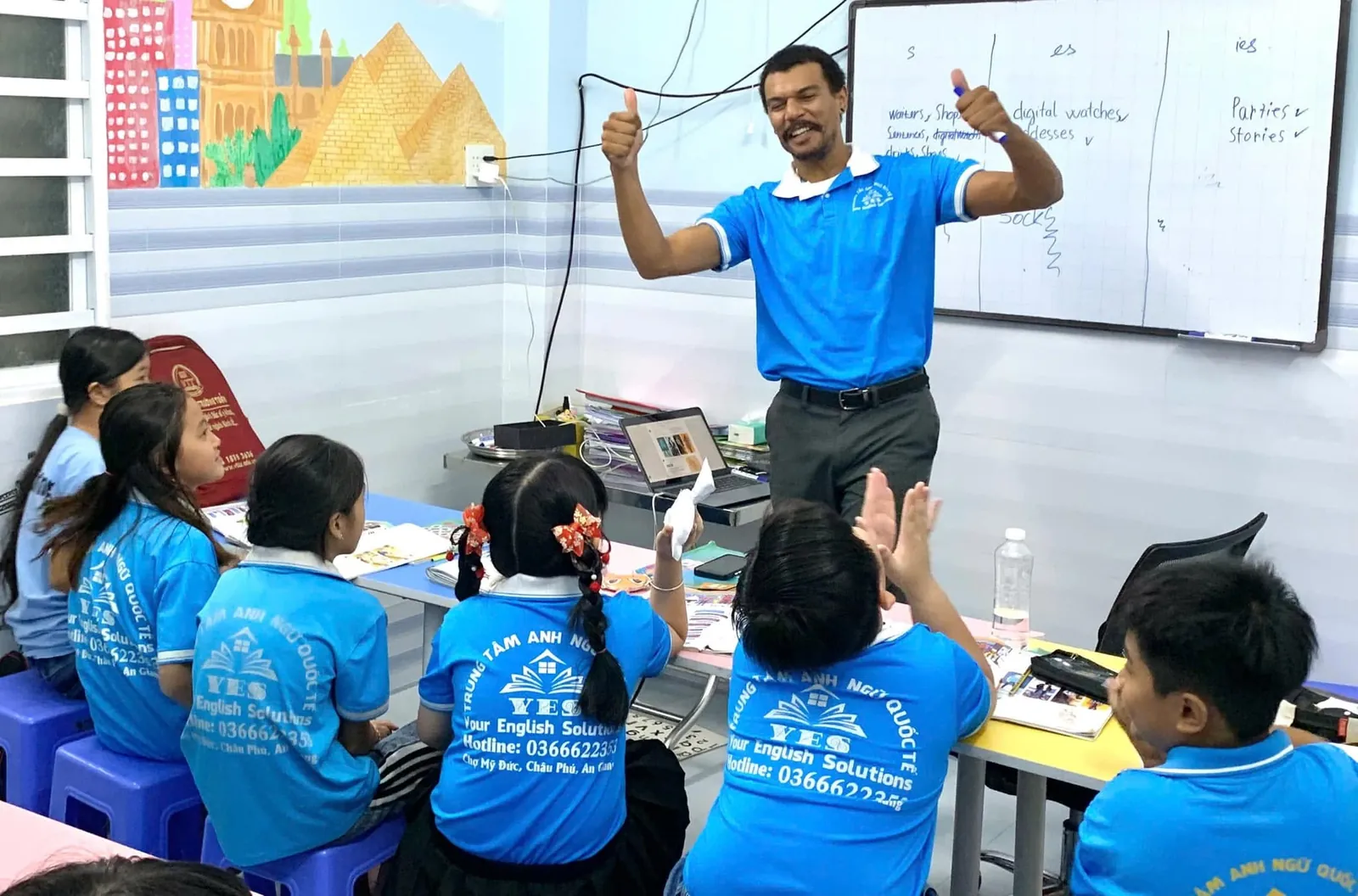 Tiếng Anh theo mục tiêu học tập tại YES Mỹ Đức